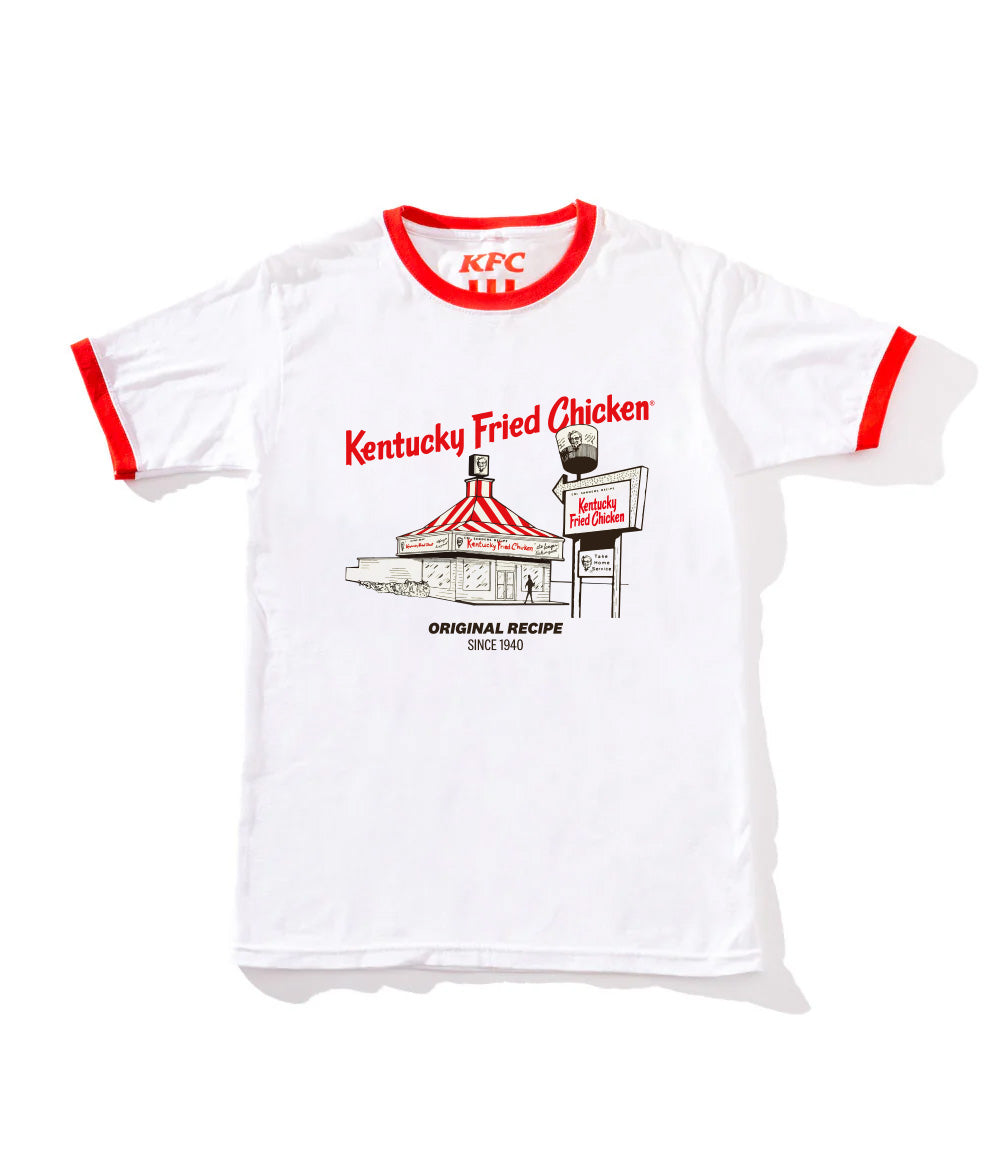 KFC Resturant Ringer Tee