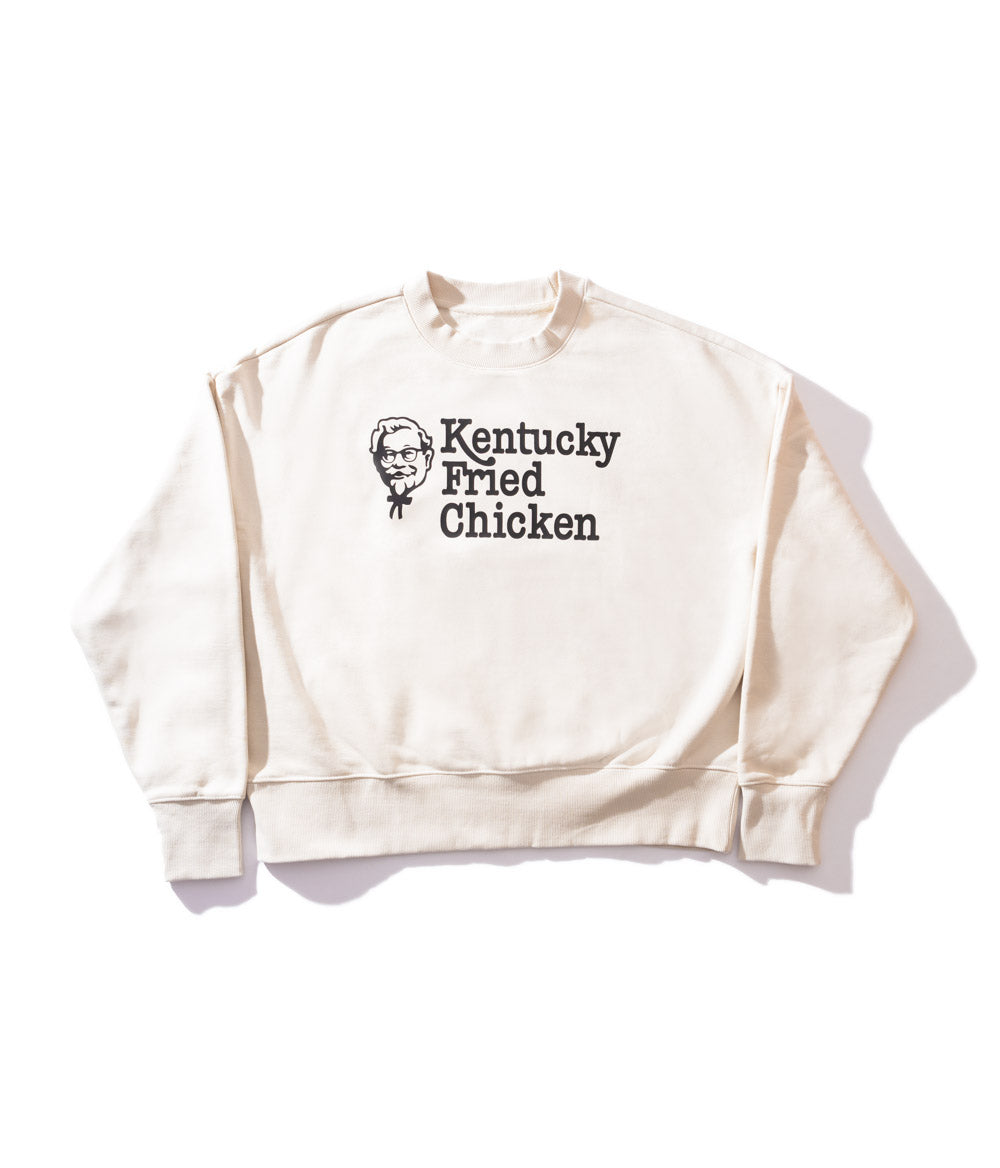 off-white kentucky fried chicken colonel crew neck sweater