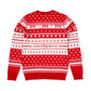 KFC red and white christmas jumper