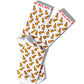 KFC white socks branded with repeating fried chicken drumsticks