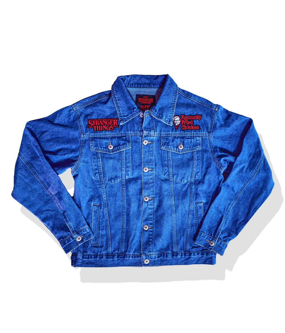KFC X Stranger Things Denim Jacket