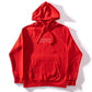 Red KFC hoodie with white KFC message